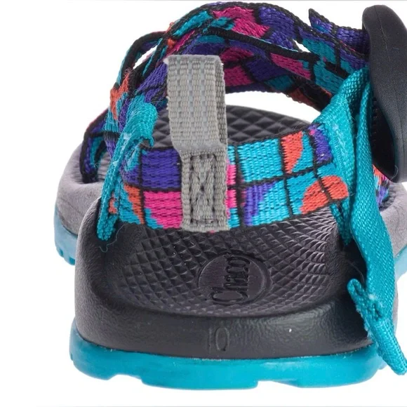 Chaco Unisex Kids ZX1 Ecotread J180264 Sport Sandals Break Teal Blue You… - Picture 14 of 14